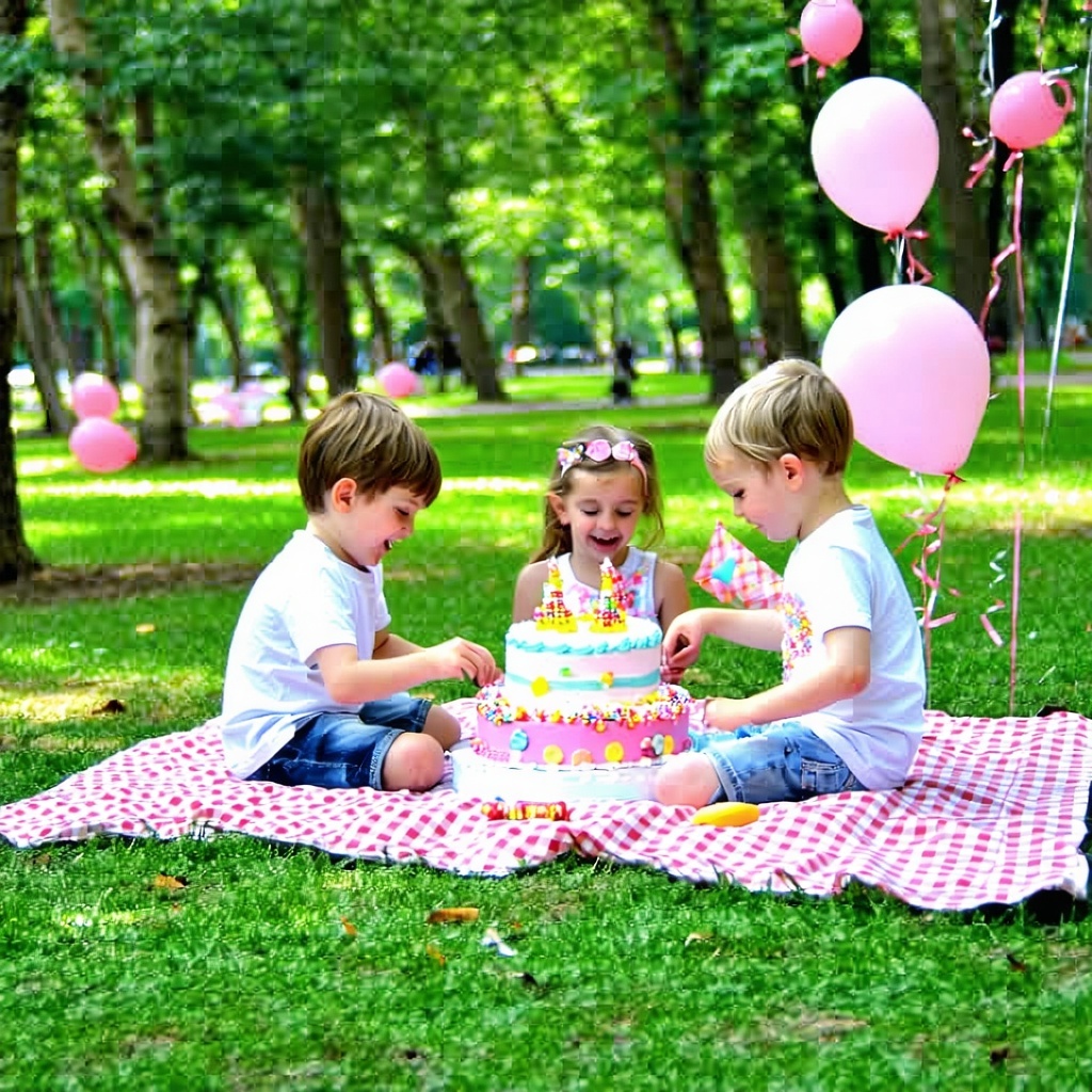 birthday party picnic at a park-3